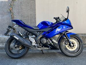 【中古】YAMAHA YZF-R15 ME11CK ヤマハ インドネシアモデル 純正シート ゴムグリップ ブルー 直接引き取り可 越谷市