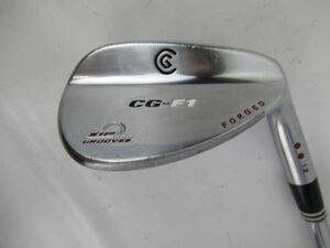 ★Cleveland クリーブランド CG-F1 FORGED ZIP GROOVES ウェッジ 純正スチールシャフト 950GH B659★レア★激安★中古★