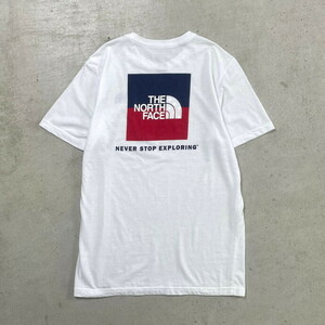 THE NORTH FACE ザ ノースフェイス ロゴ バックプリントTシャツ メンズL