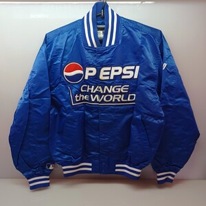 【 PEPSI 】2002年★ CHANGE THE WORLD ICHIRO SUZUKI スタジアム ジャンパー スタジャン 鈴木一郎 ★ブルゾン MLB シアトルマリナーズ