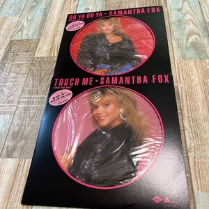 ★送料無料★LP★サマンサ・フォックス★SAMANTHA FOX★TOUCH ME★DO YA DO YA★日本限定盤ピクチャーレコード