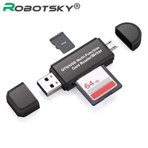 Usb2.0　SD　カードリーダーアダプター　多機能Ｕディスク　pc　電話用のメモリーカードリーダー　A2849