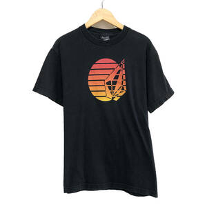 【期間限定SALE】USA 古着 半袖 Tシャツ ボルコム Volcom サーフ ブラック メンズM コットン BA0394