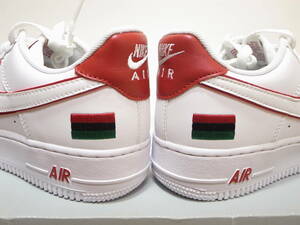 【送料無料】NIKE AIR FORCE 1 RETRO BHM QS 26cm US8新品 BLACK HISTORY MONTH 10TH 限定 ブラックヒストリーマンス10周年記念 739389-100