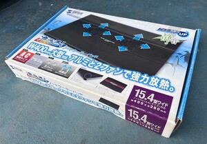 【未使用品】ノート用クーラーパッド TK-CLN10 サンワサプライ 15.4型ワイド、15.6型ワイド、16型ワイド、17型ワイド 熱暴走防止(1025YO-5)