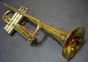 VINTAGE CONN 27B SATIN GOLD PLATE 1925