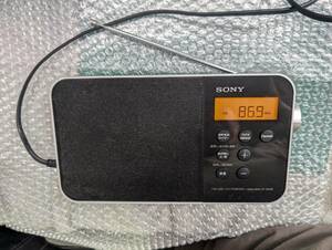 SONY　ソニー シンセサイザーラジオ ICF-M780N　ラジオNIKKEI PLL　シンセサイザー　ポータブル　ワイドFM　動作品　中古