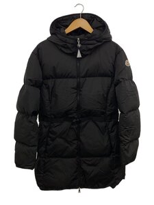 MONCLER◆ロングダウンジャケット/3/ナイロン/BLK/I20931A00195//