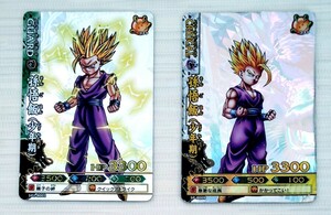 ドラゴンボール 　ドラゴンバトラーズ 　孫悟飯　少年期　ホロ　キラ　２種類セット　カード　トレカ　孫悟空　