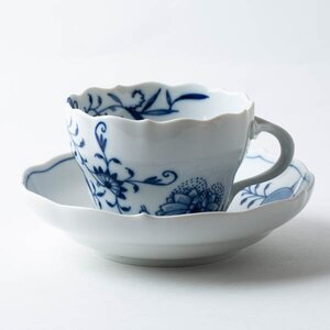 Meissen マイセン ブルーオニオン カップ＆ソーサー ティーカップ コーヒーカップ 洋食器 テーブルウェア #37326