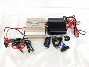 T100★ISOLATER CELL-AUTO製 MAX-25 FD-825 /BAL DC12V車専用 3WAY DC/AC INVERTER 200W No.1757 2点 まとめて★送料690円〜