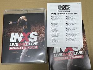 送料込 INXS - ライヴ・ベイビー・ライヴ 国内盤 Blu-ray / Live Baby Live / UIXY15040