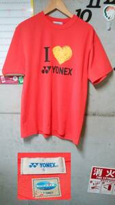 YONEX VERYCOOL I LOVE Tシャツ　S レッド　ヨネックス