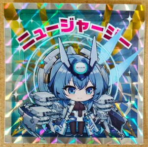 ニュージャージー　アズールレーン　6周年記念　ステッカー　秋葉原　ビックリマン　シール　アズレン　スタンプラリー