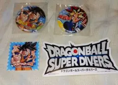 ジャンプビクトリーカーニバル2024　遊戯王＆ドラゴンボール缶バッジおまけ付き