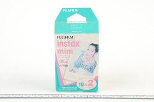 ※ 新品未使用 期限切 2本 Fujifilm フジフィルム インスタントフィルム instax mini チェキ 10枚撮 2パック 3546