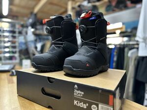 Burton zipline boa 4K 正規品　バートン スノーボード　ブーツ　キッズ　新品未使用　送料込み　ブラック