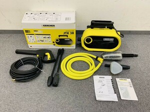 Y316-I72-346 KARCHER ケルヒャー JTK38 家庭用高圧洗浄機 取扱説明書付 通電確認済