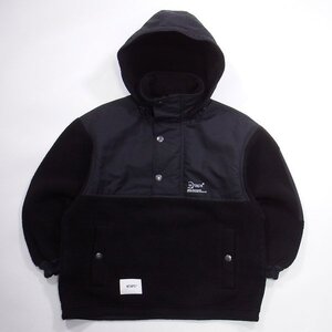 wtaps 21AW EAVES JACKET POPP BOA 01 ダブルタップス ジャケット ボア ブルゾン ブラック