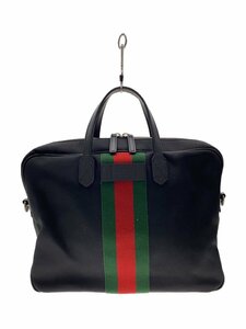 GUCCI◆ブリーフケース/ナイロン/BLK/630922