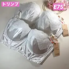 トリンプ　アモスタイル　ブライダル　ブラジャー　E75  2枚セット割