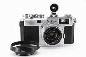 ★希少★ Nikon S4 W-NIKKOR 3.5cm F2.5 35mmビューファインダー ニコン ニッコール フィルムカメラ #2126898