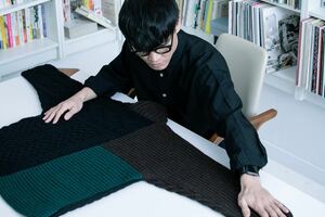 kolor 18aw クレイジーパターンニット　山口一郎