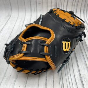 m002 B5(80) 8 保管品 Wilson ウィルソン A2000 MLB PRO-STOCK PRO-TOE 硬式 野球 キャッチャー ミット 捕手 グローブ グラブ