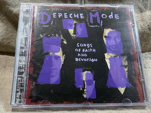 DEPECHE MODE - SONGS OF FAITH AND DEVOTION ALCB-740 国内初版 日本盤 廃盤