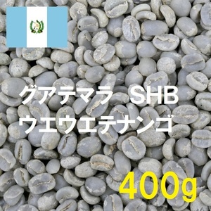 コーヒー生豆　グアテマラSHBウエウエテナンゴ　400ｇ　送料無料　グリーンビーンズ