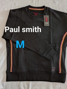 激安【新品格安】Paul Smith ポールスミス トレーナー M ブラック