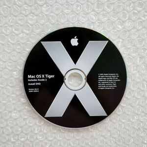 * Mac OS X10.4.3 Tiger 正規販売　SPパッケージ版 フルインストール DVD + 0SX10.4.11Combo Updata/0S9.2.2 Classic環境構築/QT7.6