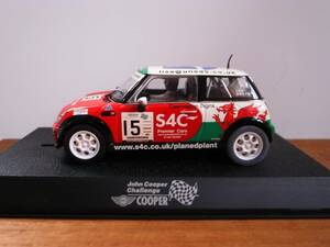 1/32 Scalextric Mini Cooper J,Cooper Challenge no5