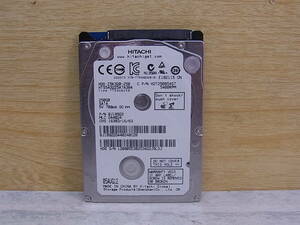 △G/223●日立 HITACHI☆2.5インチHDD(ハードディスク)☆250GB SATA300 5400rpm☆HTS543225A7A384☆中古品