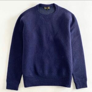 4j17 Drawer ドゥロワー カシミヤブレンド エンブロイダリー ニットセーター 6513-105-0820 2 ネイビー CASHMERE BLEND レディース