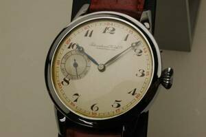 ★1930年代製 IWC インターナショナル・ウオッチカンパニー　ポケットウオッチムーブ　Cal52 腕時計改造★