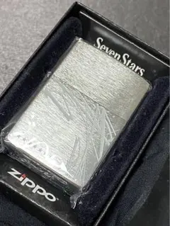 zippo セブンスター 限定品 前面刻印 シルバー 2014年製 ③