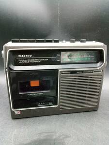 〇 SONY モノラルラジカセ CF-1600 /ソニー /ラジカセ /カセットテープ /レトロ