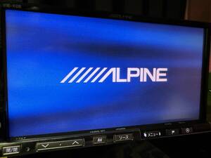 ★☆No.AL02基本動作確認済み ALPINE HDDナビ VIE-X08 5.1chサラウンド対応 中古美品 2009年☆★