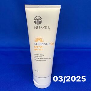 A0330 ニュースキン nu skin ニュースキン　サンライト　50　100g