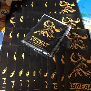 □■激安即決■□ デッキシールド ゾロアーク BREAK 中古 40枚 未使用 24枚 ポケモンカード ポケカ スリーブ プロテクト プロテクター