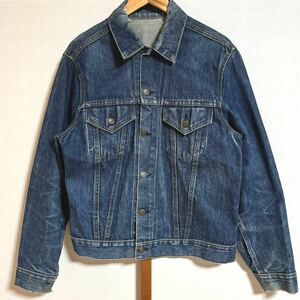 60s Levis70505 BIGEビッグE 実寸44 リーバイス デニム オリジナル ビンテージ / 片面 501XX 506XX 507XX 557XX 3rd サード 