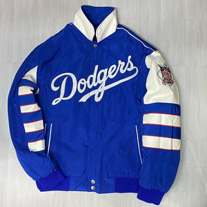 USA限定 【L】 MLB公式ライセンスアイテム JHデザイン LA Dodgers ロサンゼルス ドジャース 3Way リバーシブル スタジャン 中綿入り 