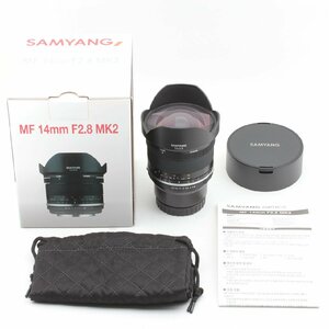 SAMYANG MF 14mm F2.8 MK2 キヤノン EOS Mマウント