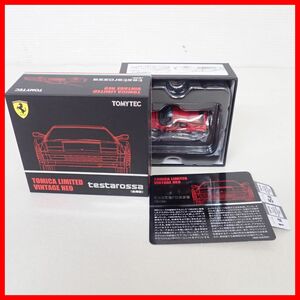 ☆トミカ リミテッドヴィンテージネオ テスタロッサ (後期型) 赤 Ferrari testarossa RED トミーテック TOMYTEC【10