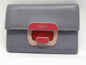 ★☆プラダ PRADA キーケース 6連 レザー 中古 現状品☆★