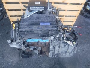 L150S ムーヴ カスタム EF-VE エンジン 110,655km物 18年式 フルハーネス コンピューター 付き ECU ムーブ 好調 CBA-L150S メーター 付き