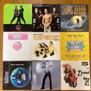 R&B 12枚セット Mariah Carey Spice Girls Zhane Blackstreet C&C Music Factory Sweet Box Groove Theory 12inch レコード