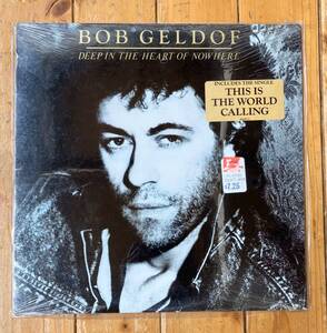 ボブ・ゲルドフ BOB GELDOF★DEEP IN THE HEART OF NOWHERE 輸入盤レコード LP！