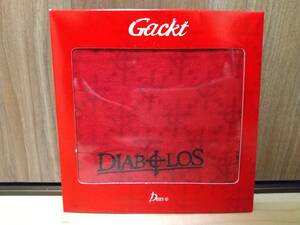 ■新品!!未使用!!■Gackt LIVE TOUR 2005■DIABOLOS ～哀婉の詩～■ツアーグッズ■ハンカチ■刺繍入り■